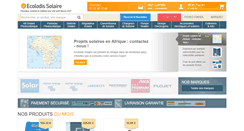 Desktop Screenshot of ecolodis-solaire.com
